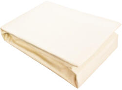 Infiniza ELY Gumis jersey lepedő - Ekrü - 180 x 200 cm