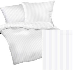 Infiniza 1, 5 cm pamut szatén csíkos ágyneműhuzat garnítúra 3 részes