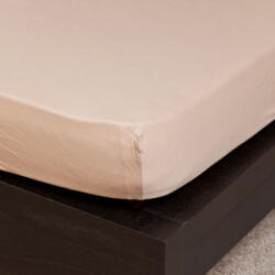 Infiniza Ely Gumis Jersey Lepedő -Bézs- 160X200cm