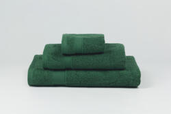 INFINIZA Pamut Cozy Törölköző - Sötétzöld - 70x140cm