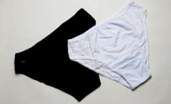 Turbo Széles oldalú, oldalt csipkebetétes alsó Fekete M(der. bőség 74-80 cm)