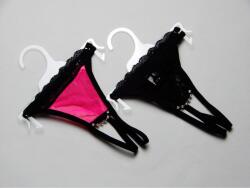 Kreona Randi tanga strasszköves 4 Pink