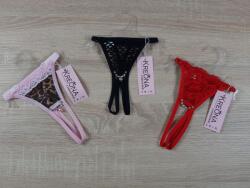 Randi csipkés tangák(10) Fekete