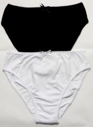 Turbo Széles oldalú, magas állású pamut alsó Fehér L(der. bőség 80-85 cm)