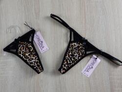 Párduc mintás oldalt kivágott tanga Párduc