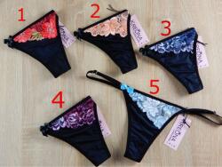 Kreona Pántos tanga ferde, tüll csipkés 5