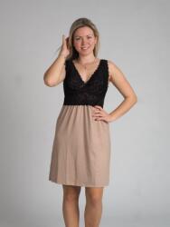 Pinki Csipkés hálóing mogyoró Mogyoró S