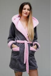 Pinki Köntös dupla kapucnis szürke manó Szürke Xs