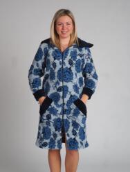  Cipzáros kék köntös(mamusz csizmával szettben) Szürke Xl/xxl