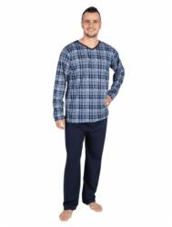 Sado férfi pizsama szett-hosszú méret: M (NFRM-2658)