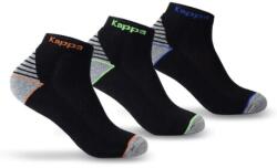 Kappa vastag rövid zokni 3 pár 39-42 fekete 3113MWW-XGX-39 (NFRM-3426)