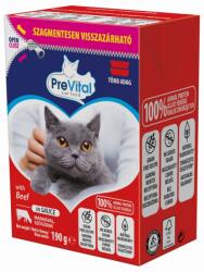 PreVital Tetra Pack nedves macska eledel marha 190gr (LPHT-PREV1303)