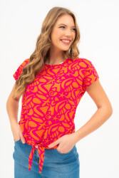 budmil Lezser fazonú derékkötős póló - M (20331158-001251-0399)