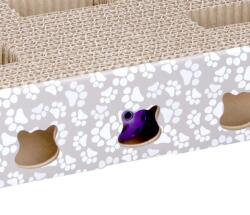 Pet Toys Macskajáték kaparókarton és játék 2 golyóval (DBKF-XEH25247431)