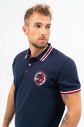 budmil Modern fit galléros póló - L (20730264-004251-0499)