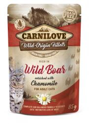 CARNILOVE Cat tasakos Wild Boar with Chamomile - Vaddisznó kamillával 85g (LPHT-CL100393)