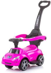 Chipolino Turbo bébitaxi levehető tolókarral - Pink rózsaszín