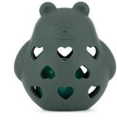  Petite Mars Bear szilikon játék csörgővel - Misty Green zöld