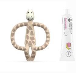  Matchstick Monkey Rágómaki és fogínygél szett - Zsiráf