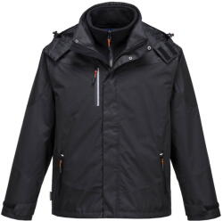 Portwest S553 - Radial 3: 1 kabát, fekete (S553BKR4XL) - munkavedelmed