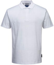 Portwest AS21 - Anti-Static ESD pólóing, fehér (AS21WHRS) - munkavedelmed