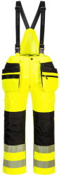 Portwest PW356 - PW3 Hi-Vis kantáros nadrág, sárga/fekete (PW356YBRL)