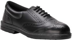 Portwest FW46 - Steelite Executive félcipő S1P, fekete (FW46BKR46) - munkavedelmed