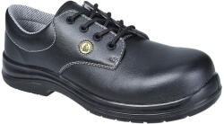 Portwest FC01 - Compositelite ESD fűzős félcipő S2, fekete (FC01BKR43) - munkavedelmed