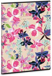 Ars Una kockás füzet A4 - Beach Flowers (53124692)