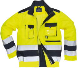 Portwest TX50 - Lille Hi-Vis kabát, sárga/tengerészkék (TX50YNRM) - munkavedelmed