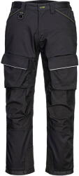 Portwest PW322 - PW3 hevederes nadrág, fekete (PW322BKR40)