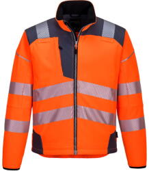 Portwest T402 - PW3 Hi-Vis softshell kabát, narancs/szürke (T402OGYM) - munkavedelmed