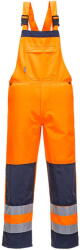 Portwest TX72 - Girona Hi-Vis mellesnadrág, narancs/tengerészkék (TX72ONRL) - munkavedelmed