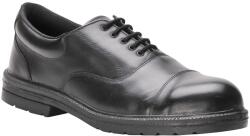 Portwest FW47 - Steelite Executive Oxford vezetői félcipő S1P, fekete (FW47BKR45) - munkavedelmed