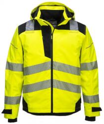 Portwest PW360 - PW3 Extreme lélegző esőkabát, sárga/fekete (PW360YBRM)