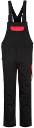 Portwest PW243 - PW2 kantáros nadrág, fekete/piros (PW243BDRM) - munkavedelmed