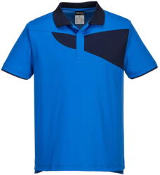 Portwest PW210 - PW2 pólóing S/S, királykék/tengerészkék (PW210RNAXL) - munkavedelmed