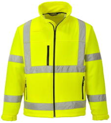 Portwest S424 - Jól láthatósági softshell dzseki (3L), sárga (S424YERM) - munkavedelmed