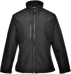 Portwest TK41 - Charlotte női softshell dzseki (3L), fekete (TK41BKRXXL) - munkavedelmed