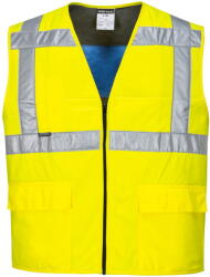 Portwest CV02 - Jól láthatósági hűtő mellény, sárga (CV02YERL/XL) - munkavedelmed