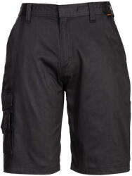 Portwest S797 - Női Combat rövidnadrág, fekete (S797BKRS)