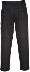 Portwest S905 - Stretch Action nadrág, fekete (S905BKR30) - munkavedelmed