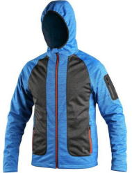 CXS Dayton softshell kabát kék/fekete (12301124109)