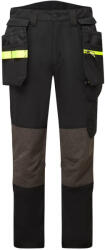 Portwest EV440 - EV4 Stretch Holster nadrág lecipzározható lengőzsebbel, fekete (EV440BKR42)