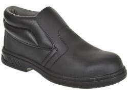 Portwest FW83 - Steelite fűző nélküli védőbakancs S2, fekete (FW83BKR45) - munkavedelmed