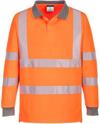 Portwest EC11 - Eco Hi-Vis hosszú ujjú pólóing, narancs, 6 db/csomag (EC11ORRL)