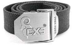 CXS Navah fekete textil öv 125cm (611000380000)