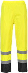 Portwest H444 - Hi-Vis Classic Contrast esőnadrág, sárga/fekete (H444YBRXL) - munkavedelmed
