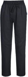 Portwest C076 - Pamut MeshAir Pro séfnadrág, fekete (C076BKRS)