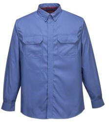 Portwest FR69 - Bizflame Plus lángálló ing, kék (FR69BLUL) - munkavedelmed
